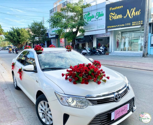 Trang trí xe hoa 04