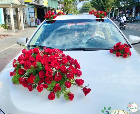 Trang trí xe hoa 04